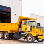 A picture of MEDATechs 24 Ton All Electric Haul Truck