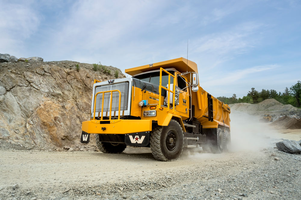 Large mining truck vehicle as an example of equipment that can be electrified by MEDATech
