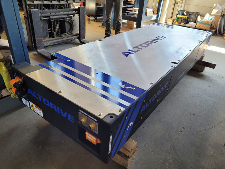 ALTDRIVe battery electric powertrains